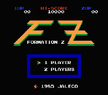 Formation Z (Japan) (Rev A) (Virtual Console) screen shot title